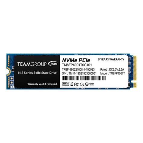 Teamgroup mp34 - expired TEAMGROUP MP34 4TB NVMe M.2 SSD US$395.44 Delivered (~A$587.78, GST-Inclusive) @ TEAMGROUP Inc Amazon US. pinchies on 25/08/2022 - 21:51 amazon.com. Excellent price for a 4TB NVME TLC SSD. Lowest I've seen for a decent 4TB NVME, and this is the lowest this has been at CCC. This is $699 at PCCG. 5 year …
